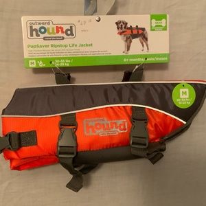 Outward Hound Dog Aquatic Life Jacket (Med)